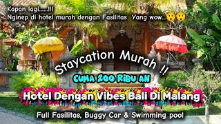 Review Ubud Hotel Malang | Pilihan Elegan untuk Liburan & Staycation” 200 rb/Mal
