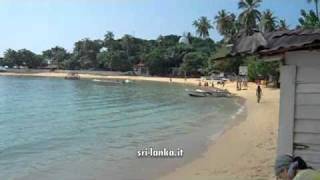 preview picture of video 'la baia di Unawatuna Sri Lanka'