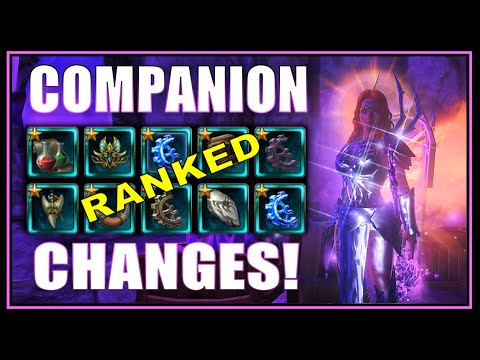 11 COMPANIONS UPDATED: Tested & Ranked! (golem #3 aoe) Patch 1st June - Neverwinter M25