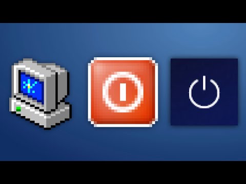 Windows Shutdown Icon Evolution!