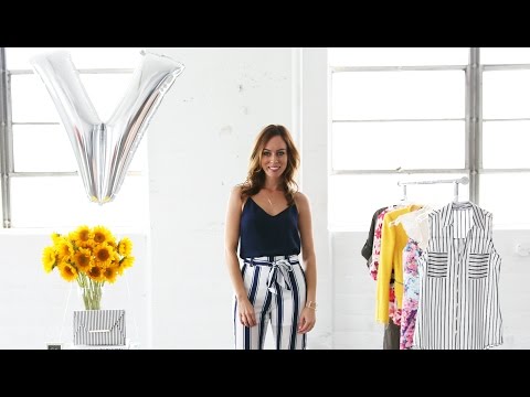 How to Wear the Vertical Stripes Trend: A-Z Trend Guide Spring/Summer 2015