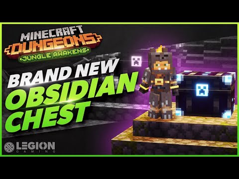 Insane Minecraft Dungeons Obsidian Chest Farm