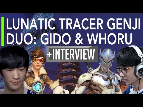 Overwatch | Lunatic-Hai vs X6 ft Tracer & Genji DPS Duo of Gido & WhoRU | APEX S4 Highlights