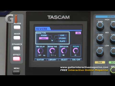 Tascam Digital Portastudio DP-24 Review | Guitar Interactive Magazine Issue 28 | Andi Picker