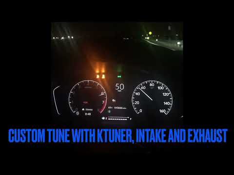 ‘23 Honda Civic Sport (K20C2) 2nd Gear Pull - VTEC + Redline [Stock vs. Ktuner Flash Tune]