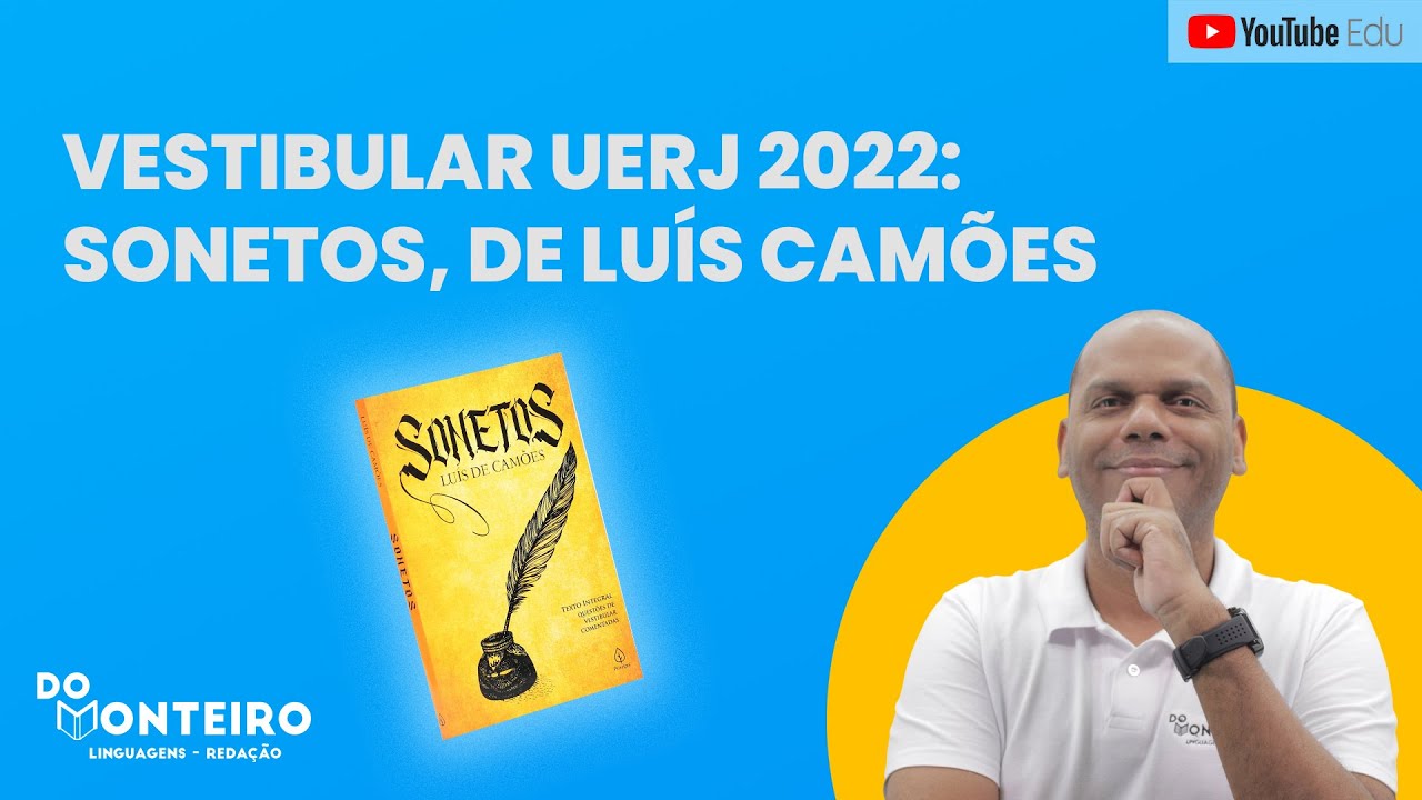 Conheça tudo sobre o livro: Os Sonetos de Luís Camões | UERJ 2022 📚🔴