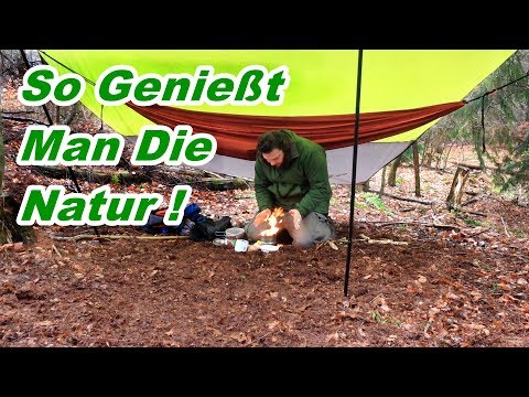 Geiles Essen ⚠️ GROßE Bushcraft Tour 🔥 - Outdoor im Wald | Wildcampen Outdoor Walden Wildnis Natur