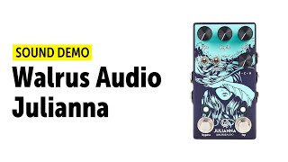 Video thumbnail for Walrus Audio Julianna - Sound Demo (no talking) by Guitar Bonedo