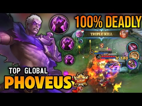 PHOVEUS BEST BUILD 2022 | TOP GLOBAL PHOVEUS GAMEPLAY | MOBILE LEGENDS✓