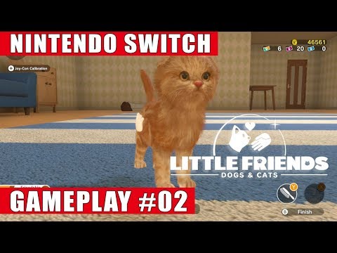 Little Friends: Dogs & Cats Nintendo Switch Gameplay #2 | Adopting a Cat