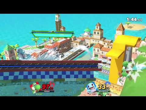 SSBU - Jaguar (Yoshi) vs Pokemon Trainer
