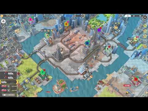 Train Valley 2 DLC (Passenger Flow) Level 19:New York