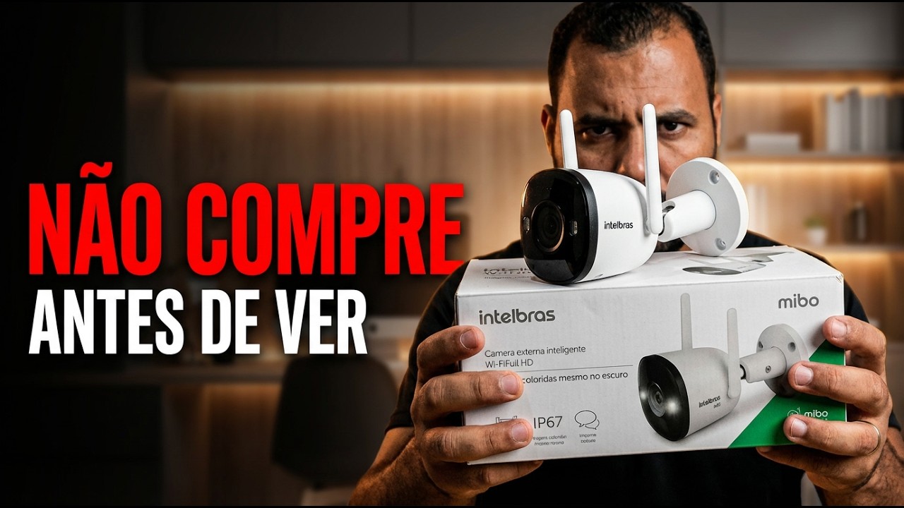 Miniatura da avaliação em vídeo de Câmera de Segurança Wi-Fi Intelbras iM5+ Full Color Full HD