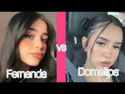 Batalla de tik tok Fernanda vs domelipa ¿Quien gana ?
