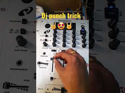 Dj Mixer Short Trick for bass puch.. #dj #mixer #shorts #shortvideo #viral #india