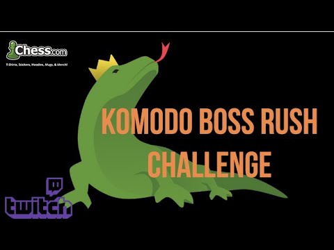 Chess.com Twitch Rivals Komodo Boss Rush Challenge with Bikfoot - Highlights!