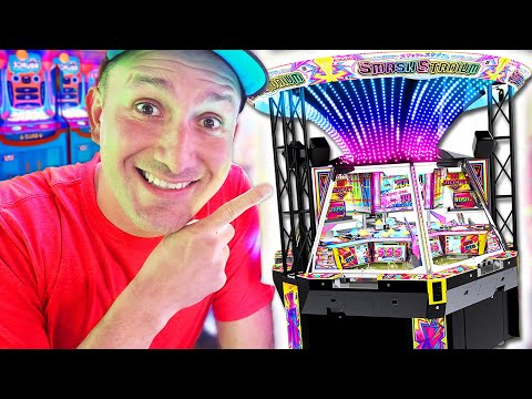 BONUS after BONUS Helped us WIN over 10,000 tickets on this Coin Pusher!