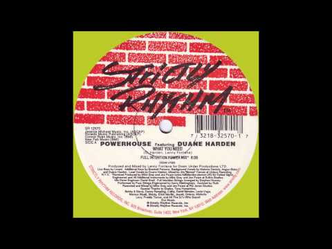 Powerhouse feat. Duane Harden - What You Need (Full Intention Power Mix) (1999)