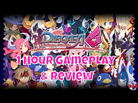Disgaea 6: Defiance of Destiny - 1st Hour Gameplay and Review (Nintendo Switch Walkthrough & Review)