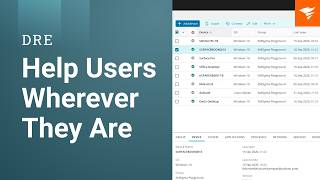 Helping Users Wherever They Are With DRE