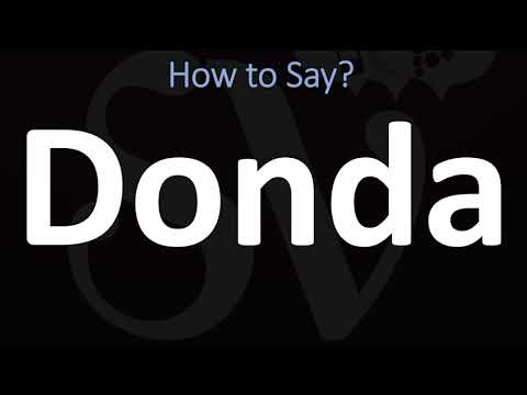How to Pronounce Donda? (CORRECTLY)