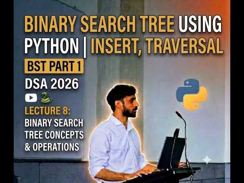 Binary Search Tree Bst In Python Complete Implementation With Code Dsa Using Python