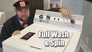 Speed Queen Full Deep Wash - Full Cycle + Data & Soil Results