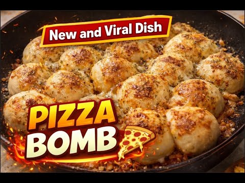 Pizza Bomb Recipe | New and Viral Dish You Must Try! | Cooking n Baking Expert