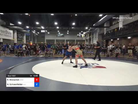 86 Kg Consolation - Reece Worachek, Wisconsin Vs Naill Schoenfelder, Illinois