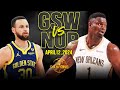 Golden State Warriors Vs New Orleans Pelicans Full Game Highlights April 12 2024 FreeDawkins