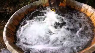 preview picture of video 'Едновремешна пералня - Тепавица'