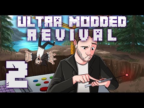 Ultra Modded Revival w/ CaptainSparklez - Ep. 2 - THE HOME ON THE HILL