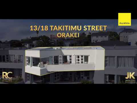 13/18 Takitimu St, Orakei - Jayne Kiely & Ricky Cave