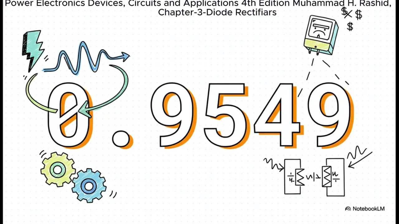 Power Electronics Chapter 3 | Three Phase Diode Rectifiers with Inductive Load | Design & Comparison