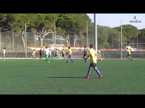 ALSACA2015 Balón de Cádiz C.F. "B" - U.D. San José Obrero 2º Tiempo Jornada 10 Temporada 2015-16