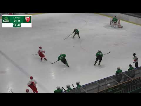 U-18 DP 20.2.2019 HK SŽ Olimpija – SKHL Crvena Zvezda 3:2, posnetek celotne tekme