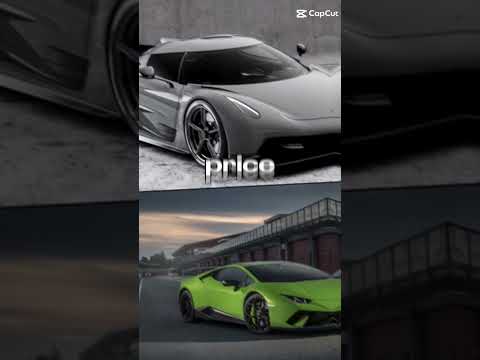 Lamborghini huracan evo  vs Koenigsegg jesko absolut #koenigsegg #lamborghini #comparison