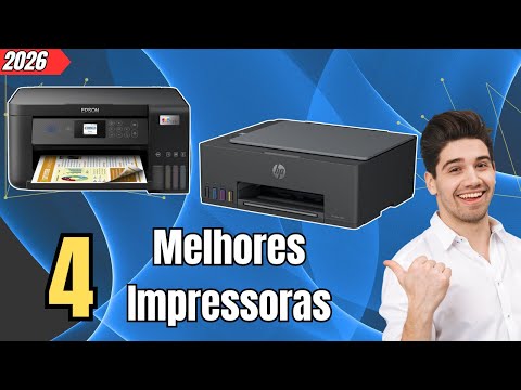 TOP 4 IMPRESSORAS Custo Benefício 2026 | Qual Comprar?