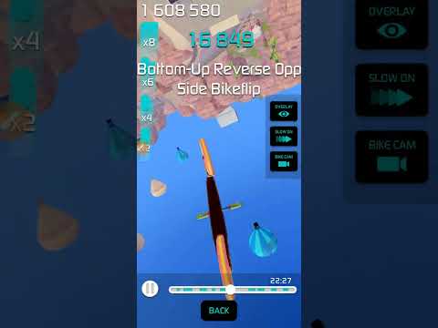 Rockslide world record bmx touchgrind 2