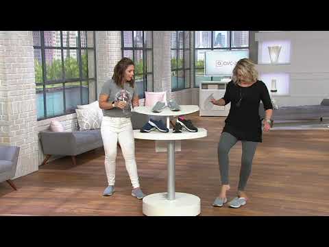 Skechers Knit Open Back Shoes - Commute Time Knitastic on QVC
