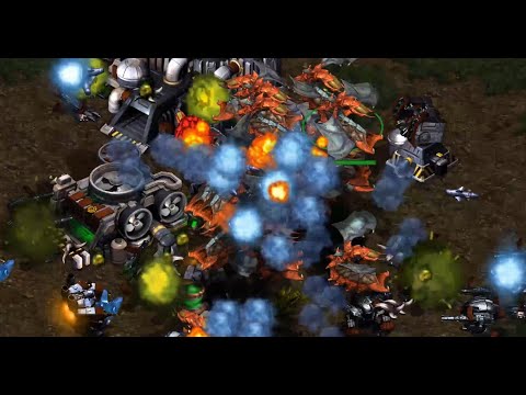 4K ForGG (T) vs July (Z) on Heartbreak Ridge - StarCraft - Brood War