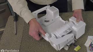 LG Refrigerator Repair - How to Replace the Ice Maker (LG # AEQ72910409)