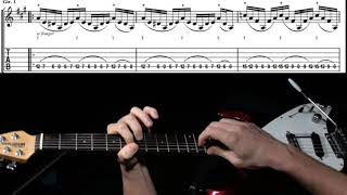 Satch Boogie - Joe Satriani | Guitar Tab Transcription Lesson Tutorial How To Play Cover