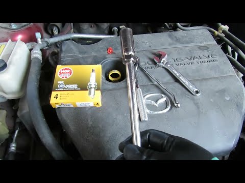 Spark Plug and Air Filter Replacement on Mazda 5