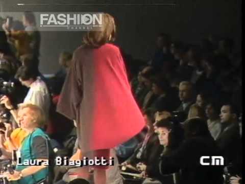 "Laura Biagiotti" Autumn Winter 1984 1985 Milan Pret a Porter Woman by Canale Moda