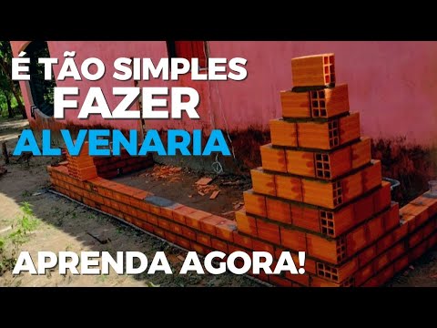 🟢 NÃO PRECISA VER OUTRO VÍDEO PARA APRENDER ALVENARIA ( Rosivan oliveira).