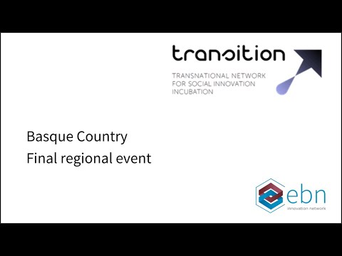 TRANSITION Basque Country final regional event