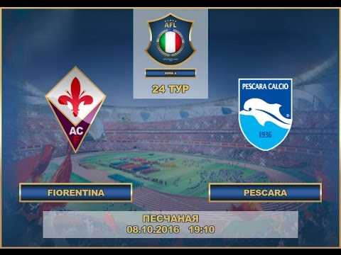 AFL. Italian. Serie A. Fiorentina - Pescara