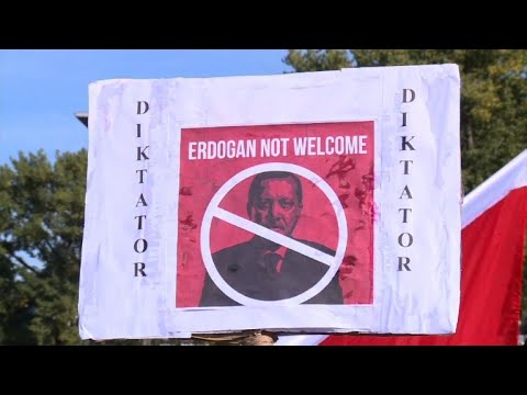 Erdogan wirbt für Integration – Proteste verlaufen friedlich