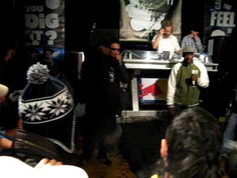 Aceyalone,Myka9 & Dj Drez @ Jam on it in Berlin 2009
